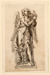 Design til skulptur, Angel in Adoration