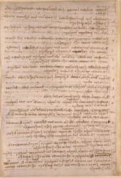 Arundel 263, f.154v, Leonardo da Vincis noter fra 