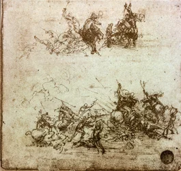Battle of Horsemen Study for the Battle of Anghiari
