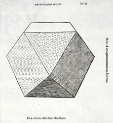 Solid Hexaedron, illustration fra 