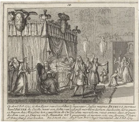 Peter den Stores død den 8. februar 1725