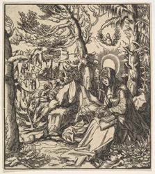 Sankt Ita af Toggenburg, fra de habsburgske hellige, 1516-18.