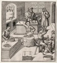 Unge Maximilian i mønten.
