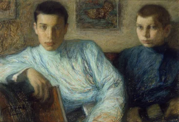 Portræt af Boris og Alexander Pasternak, 1905