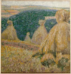 Landskab med skår (olie på lærred)