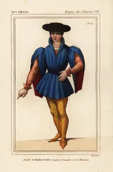 Jean VIII af Harcourt, fransk ridder, greve af Aumale og Mortain