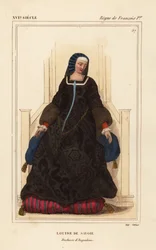 Louise af Savoyen, Louise de Savoie, hertuginde af Angouleme, mor til kong Frans I