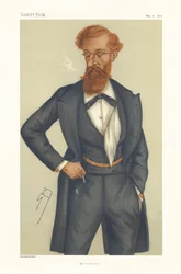 James Ludovic Lindsay (Lord Lindsay) kansanedustaja - pystyasennossa