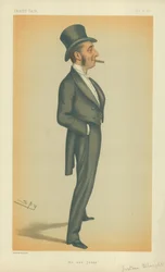 The Hon Mr Justice Straight, Den nye dommer, 10. maj 1879, Vanity Fair tegneserie