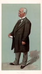Union Steamship Sir Francis Henry Evans, britisk forretningsmand og politiker, 1896.