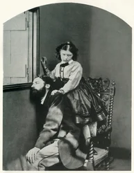 Ved vinduet, c1860