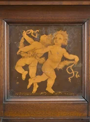 Skænk, detalje, ca. 1880 (valnød) (se også 2972953)