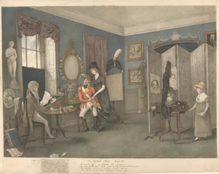 Det forkælede barn, Scene III