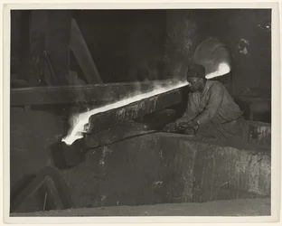 [Støberihjælper, Baldwin Locomotive Works, Eddystone, Pennsylvania].