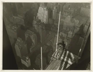 Rejsning af masten, Empire State Building, 1931