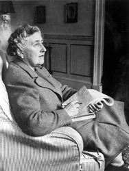 Agatha Christie, engelsk krimiforfatter, 9. marts 1946