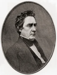 David Rice Atchison, fra The Century Magazine, udgivet 1887 (gravering)