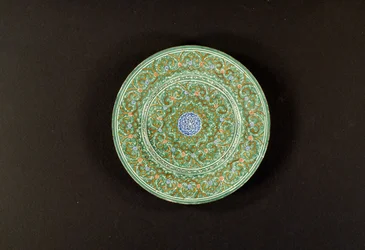 Dekoreret tallerken, Iran