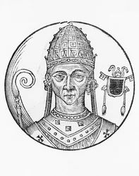 Portræt af John X (cirka 860-cirka 929)