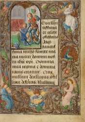 Charles den Dristige præsenteret af Saint George