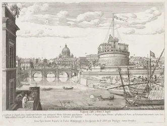 St. Angel fra "View of the Insignia of the City of Rome"