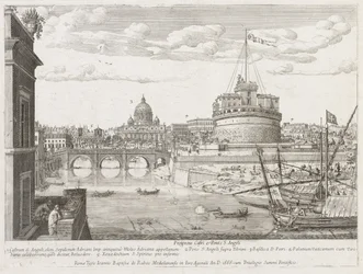 St Angelo fra Prospectus Lourum Urbis Romae Insignium, 1666