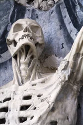Flayed, or The Skeleton, detail