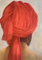Rød gul jakke 2