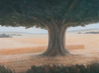 Tree, Holwell, 2012 (akryl på lærred)