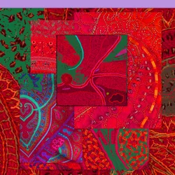 COLLAGE OF COLOR, 2018 (blandede medier)