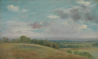 Landskab nær Dedham, mellem 1849 og 1855.