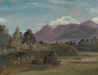 Bjerglandskab, muligvis i Lake District