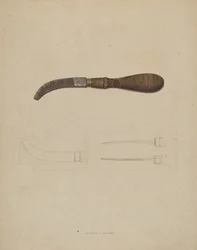 træpindefil, ca. 1937.
