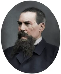 Kaptajn Richard Burton, britisk opdagelsesrejsende, forfatter, soldat og diplomat, 1876