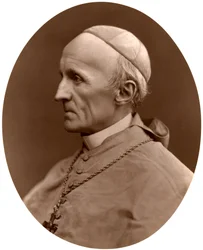 Kardinal Henry Edward Manning, ærkebiskop af Westminster, 1876.