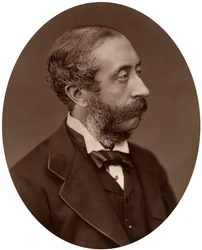 Earl of Carnarvon, præsident for Society of Antiquaries, 1880.