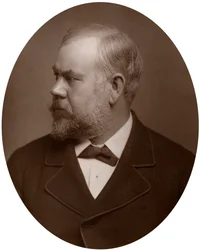 Henry Hugh Armstead, RA, britisk billedhugger og illustrator, 1883.