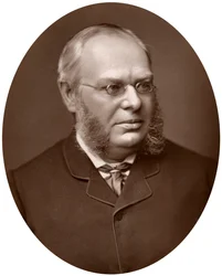 Ære Sir Lewis William Cave, dommer ved High Court of Justice, 1883.