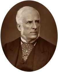 John Callcott Horsley, kunstner og kongelig akademiker, 1882.