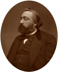 Leon Gambetta, fransk statsmand, 1882.