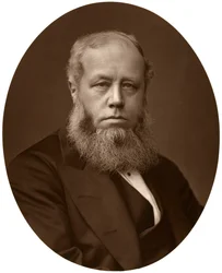Højre ære Sir Richard Baggallay, dommer ved Supreme Court of Appeal, 1876.