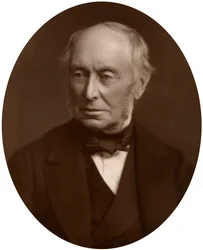 Samuel Morley, MP, industrimand og politiker, 1882.