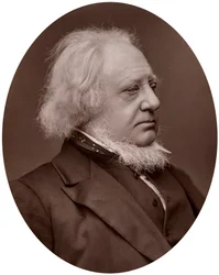 Sir Henry Cole, KCB, britisk designer, embedsmand og forfatter, 1877.
