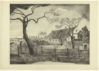 Gård med kvæg i Holland Grande ferme Hollandais (original titel)