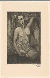 siddende kvinde Femme assise (original titel)