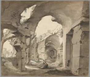 Indvendig udsigt over Colosseum