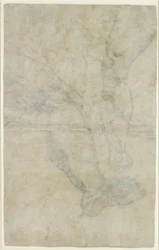 Studier af to par ben, c1575-1615