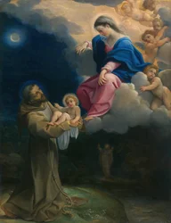 Sankt Frans vision, ca. 1602.