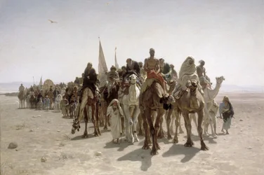 Pilgrimme på vej til Mekka, 1861