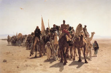 Pilgrimme på vej til Mekka